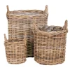 House Nordic Bloemenmand Sema Set van 3