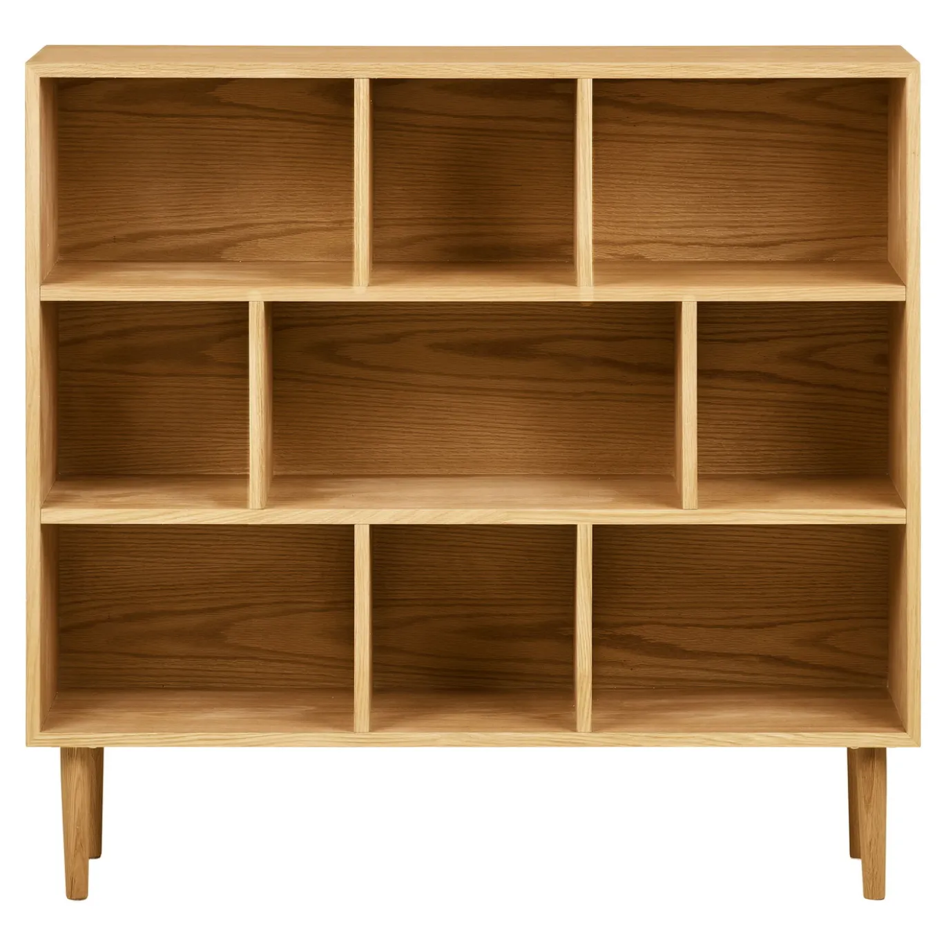 House Nordic Boekenkast Oshawa Eikenfineer Naturel