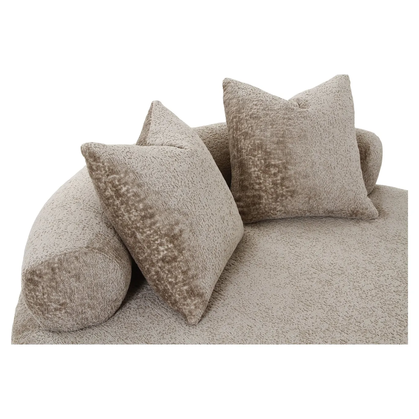 House Nordic Daybed Cairo Chenille Rond Naturel