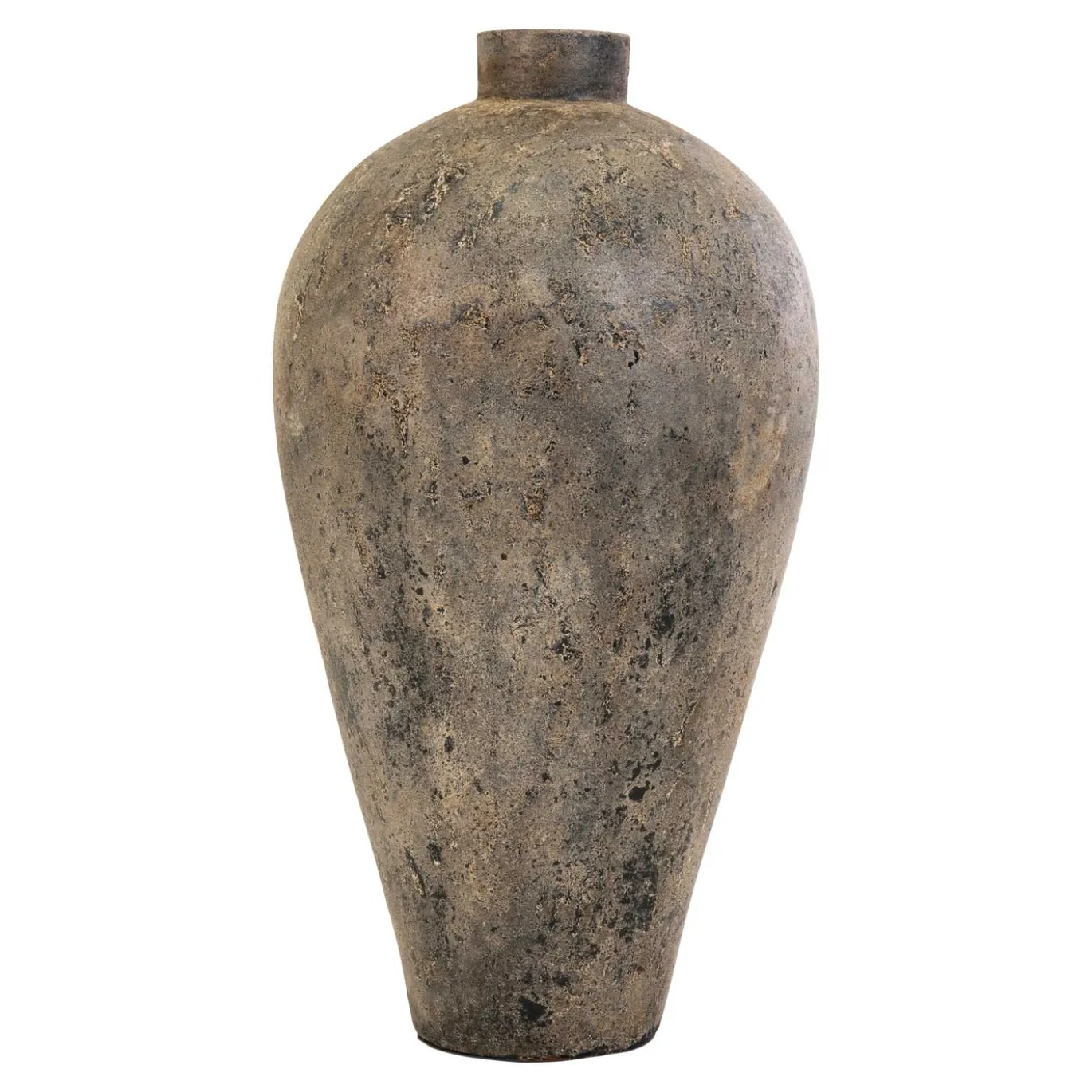 House Nordic Decoratie Pot Terracotta Corvo Bruin Ø40x80cm
