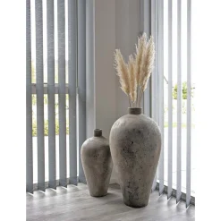 House Nordic Decoratie Pot Terracotta Corvo Bruin Ø40x80cm