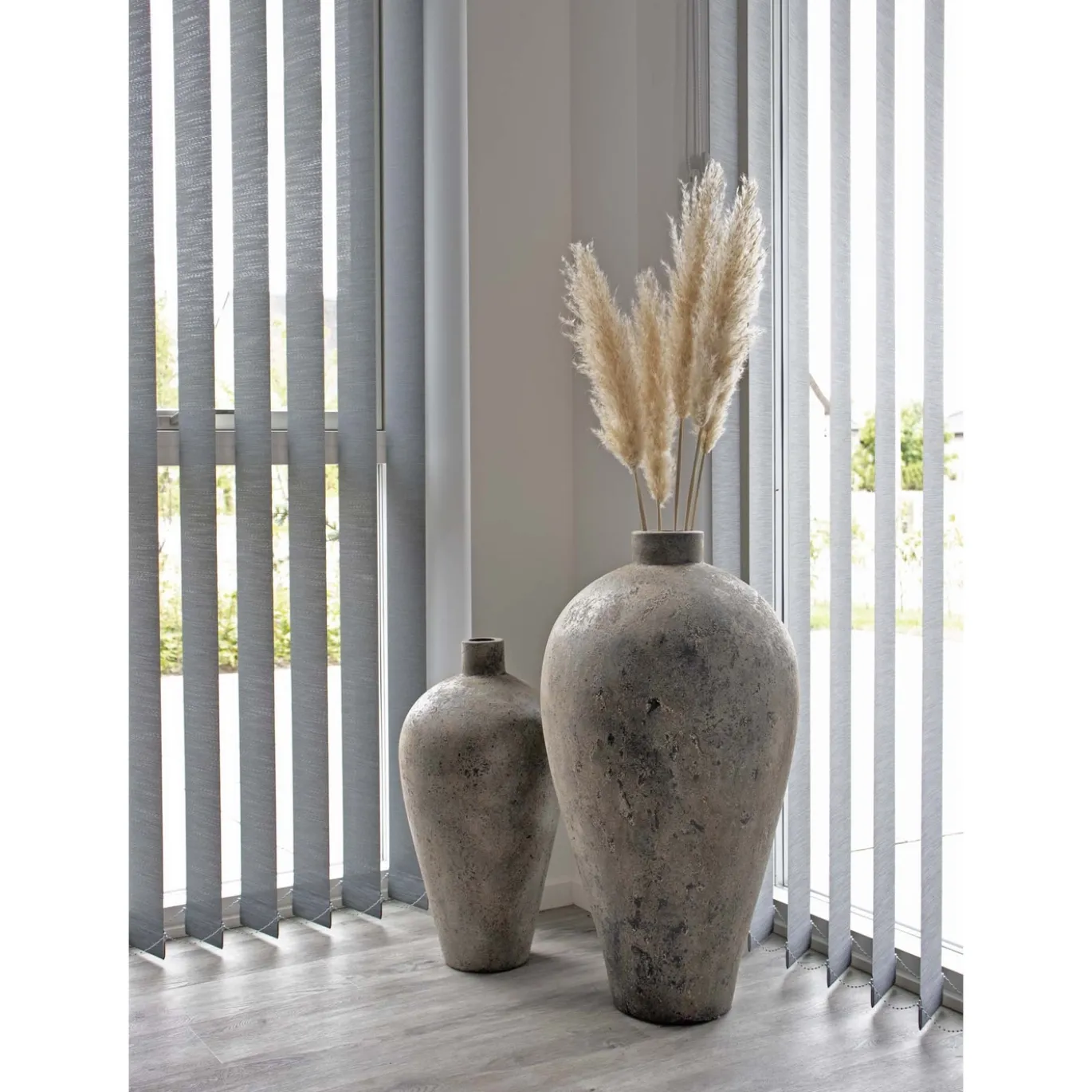 House Nordic Decoratie Pot Terracotta Corvo Bruin Ø40x80cm