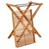 House Nordic Dienblad Tafel Ronda Teak Naturel 60x40x70cm
