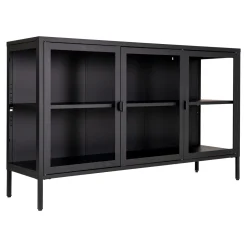 House Nordic Dressoir Brisbane Staal Zwart