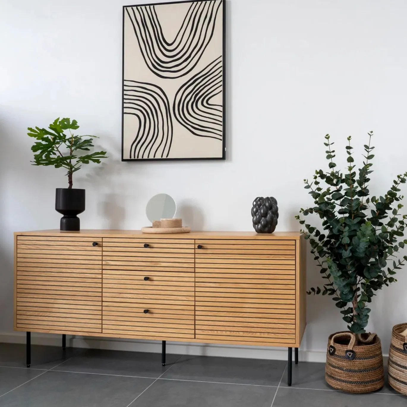 House Nordic Dressoir Kyoto Eiken Fineer 150cm