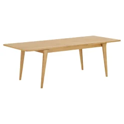 House Nordic Eetkamerset Darwin en Dunkirk met 6 stoelen Naturel