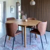 House Nordic Eetkamerset metz en Pisa - Eettafel met 4 Eetkamerstoelen