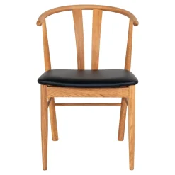 House Nordic Eetkamerstoel Artenara Eiken Naturel/Zwart