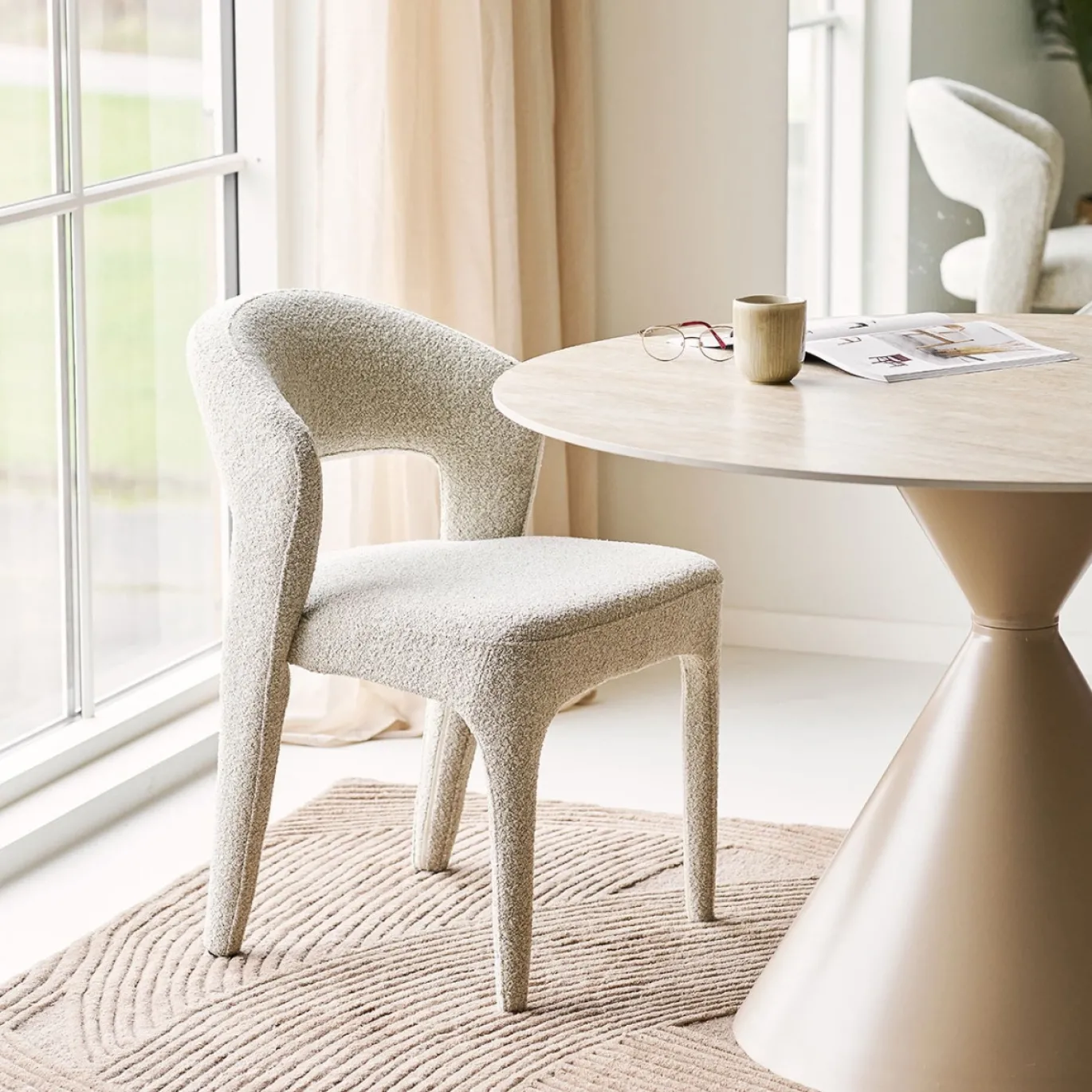 House Nordic Eetkamerstoel Belmont Zand