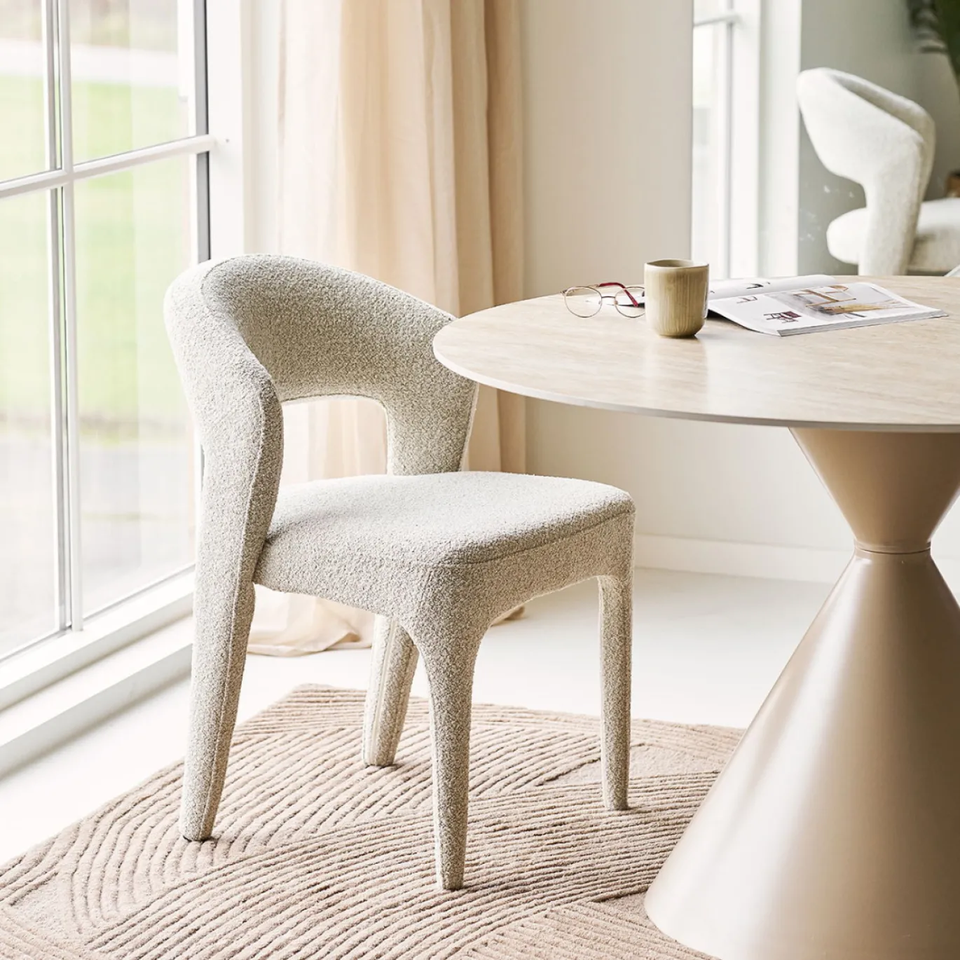 House Nordic Eetkamerstoel Belmont Zand