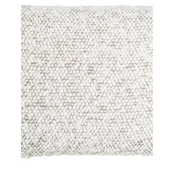 House Nordic Eetkamerstoel Badalona Bouclé Wit