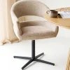 House Nordic Eetkamerstoel Dover Zand/Zwart