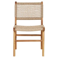 House Nordic Eetkamerstoel Derby Zonder Armleuning Teak Naturel