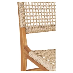 House Nordic Eetkamerstoel Derby Zonder Armleuning Teak Naturel