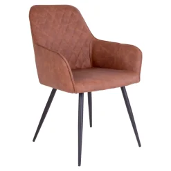 House Nordic Eetkamerstoel Harbo Vintage Bruin