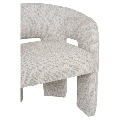 House Nordic Eetkamerstoel Monroe Polyester Naturel