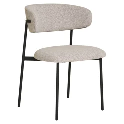 House Nordic Eetkamerstoel Mira Bouclé Zand