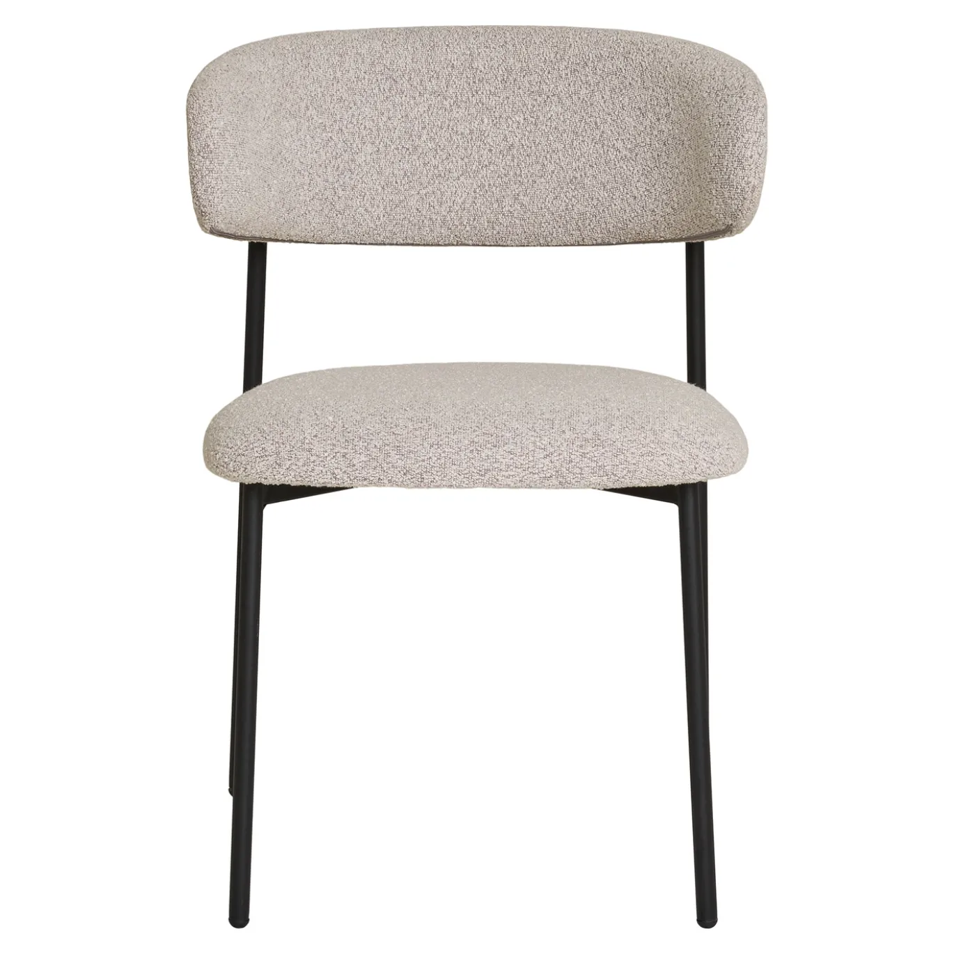 House Nordic Eetkamerstoel Mira Bouclé Zand
