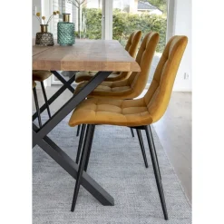 House Nordic Eetkamerstoel Middelfart Mosterd