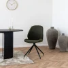 House Nordic Eetkamerstoel Monte Carlo Staal Groen