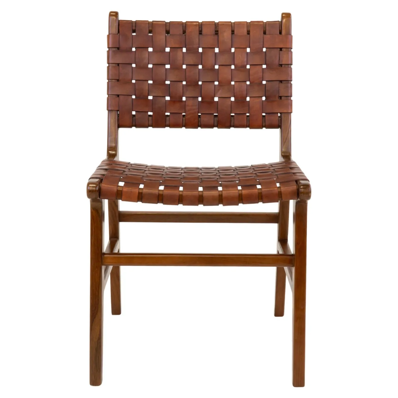 House Nordic Eetkamerstoel Perugia Teak Bruin