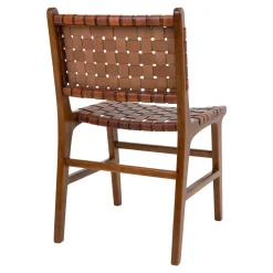 House Nordic Eetkamerstoel Perugia Teak Bruin