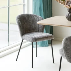 House Nordic Eetkamerstoel Roanne Grijs