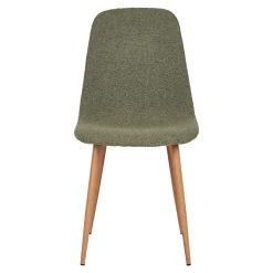 House Nordic Eetkamerstoel Stockholm Bouclé Donkergroen