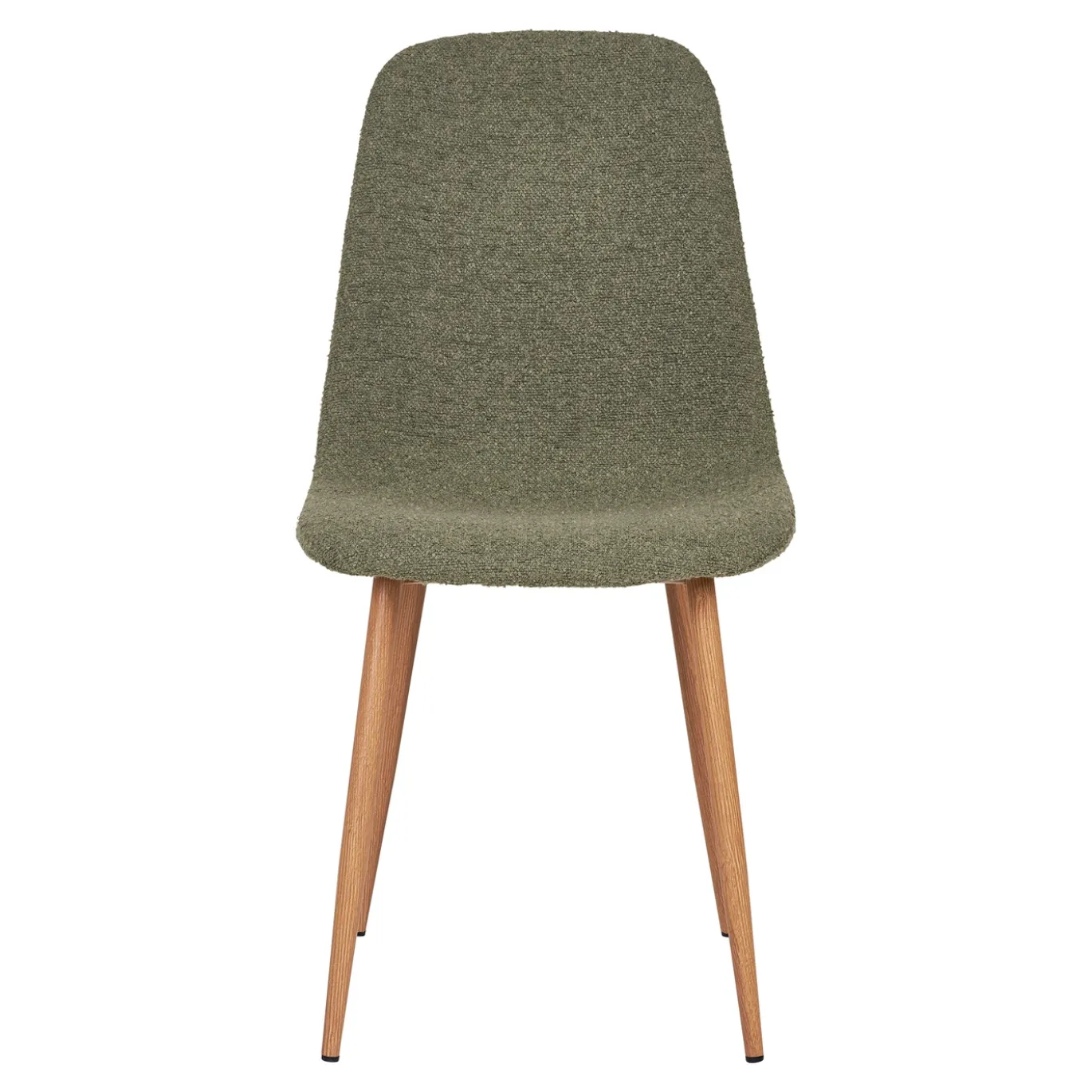 House Nordic Eetkamerstoel Stockholm Bouclé Donkergroen