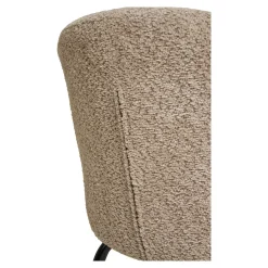 House Nordic Eetkamerstoel Safira Beige Bouclé