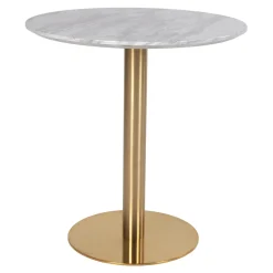 House Nordic Eetkamertafel Bolzano Marmerlook Ø70cm