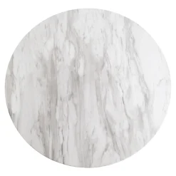 House Nordic Eetkamertafel Bolzano Marmerlook Ø70cm