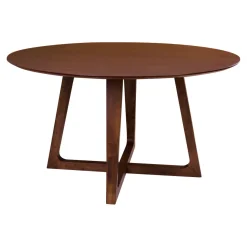House Nordic Eetkamertafel Hellerup Walnoot Ø137 cm