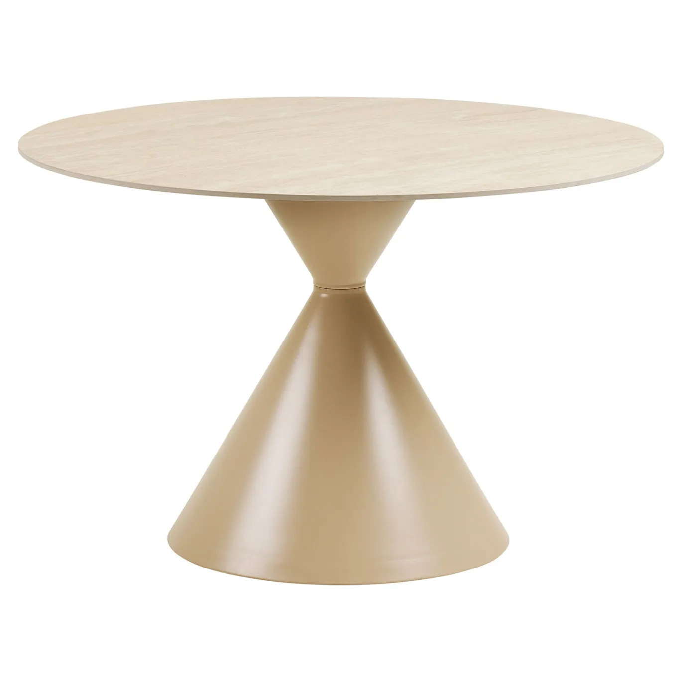 House Nordic Eettafel Annecy Travertin/Keramisch Zand ø120cm