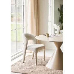 House Nordic Eettafel Annecy Travertin/Keramisch Zand ø120cm