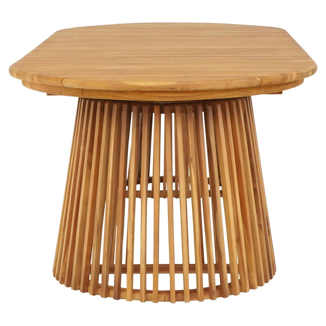 House Nordic Eettafel Berja Teak Naturel 200cm