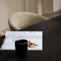 House Nordic Eettafel Boavista Donkerbruin 100x210x75cm