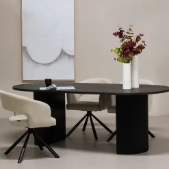 House Nordic Eettafel Boavista Donkerbruin 100x210x75cm
