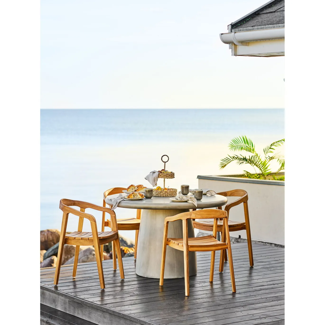House Nordic Eettafel Bonnet Grijs ø120cm