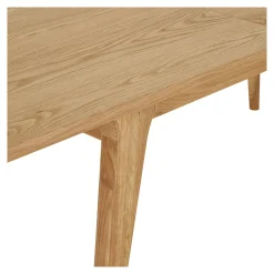 House Nordic Eettafel Darwin Eikenfineer Verlengbaar Naturel 240-290-340cm