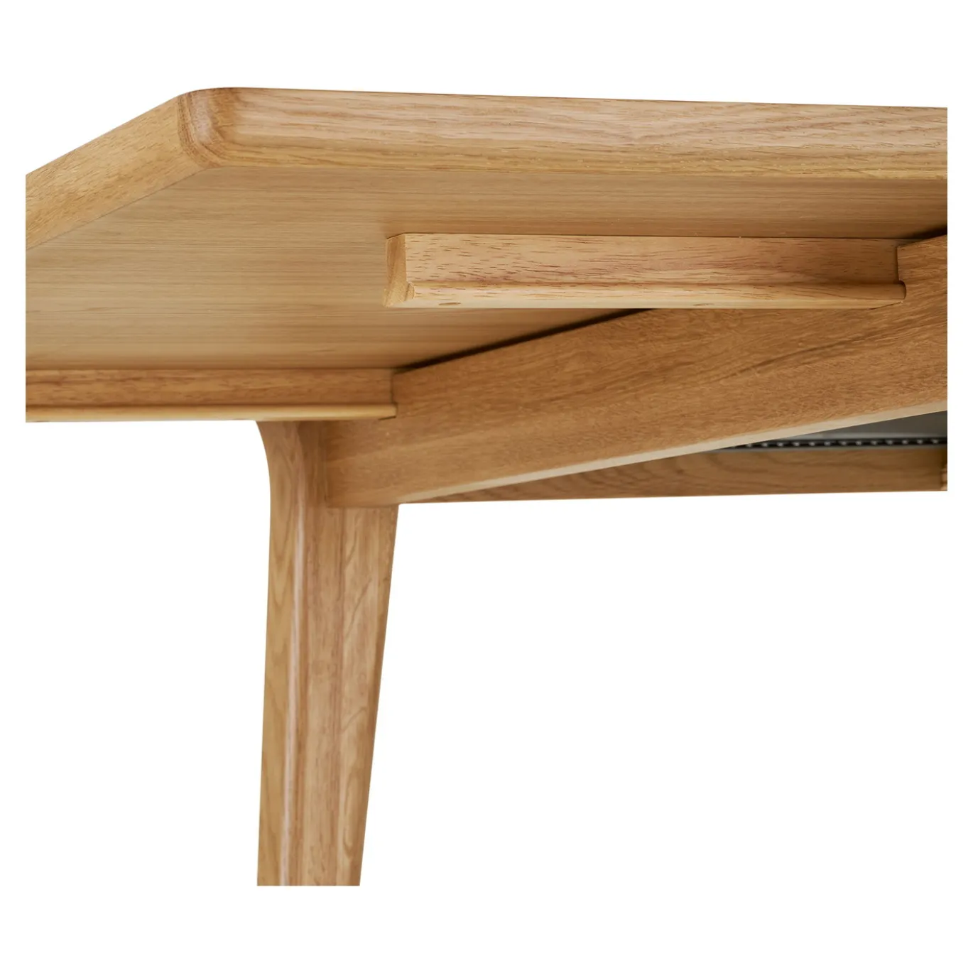 House Nordic Eettafel Darwin Eikenfineer Verlengbaar Naturel 240-290-340cm