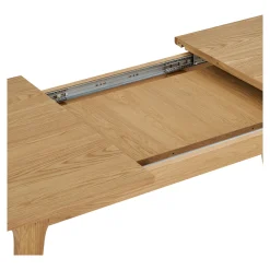 House Nordic Eettafel Darwin Eikenfineer Verlengbaar Naturel 240-290-340cm