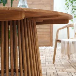 House Nordic Eettafel Lorca Teak Naturel 120cm
