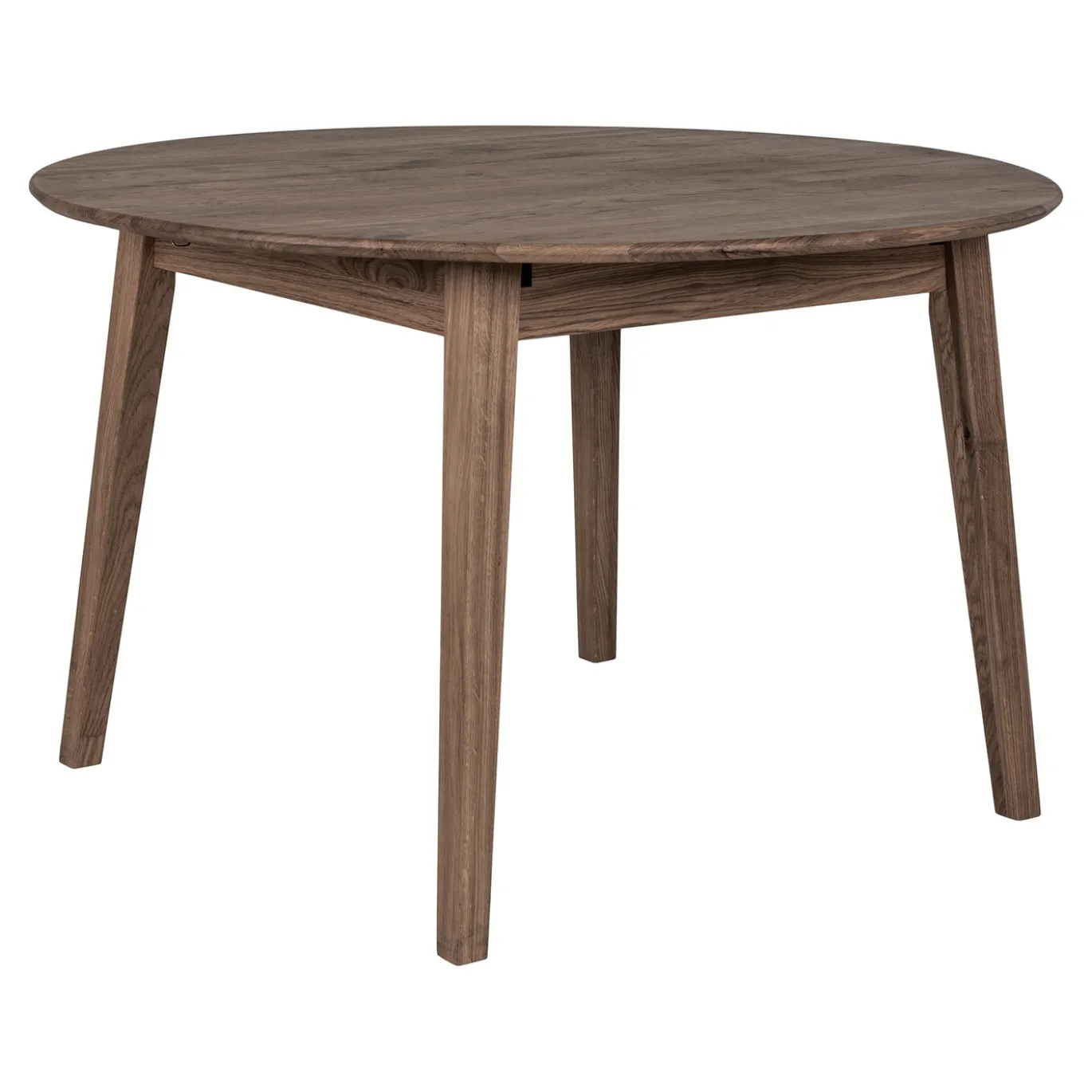 House Nordic Eettafel Metz Eikenhout Walnoot Uitschuifbaar 118-158cm
