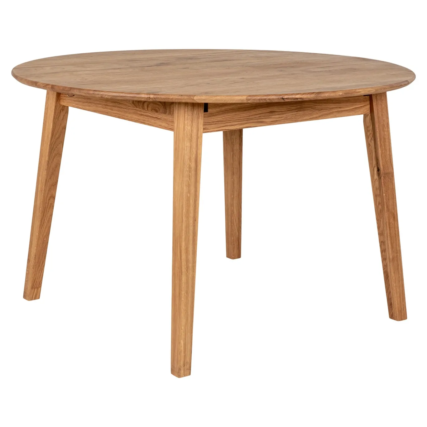 House Nordic Eettafel Metz Eikenhout Naturel Uitschuifbaar 118-158cm
