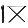House Nordic Eettafel Nimes X-Poten Zwart