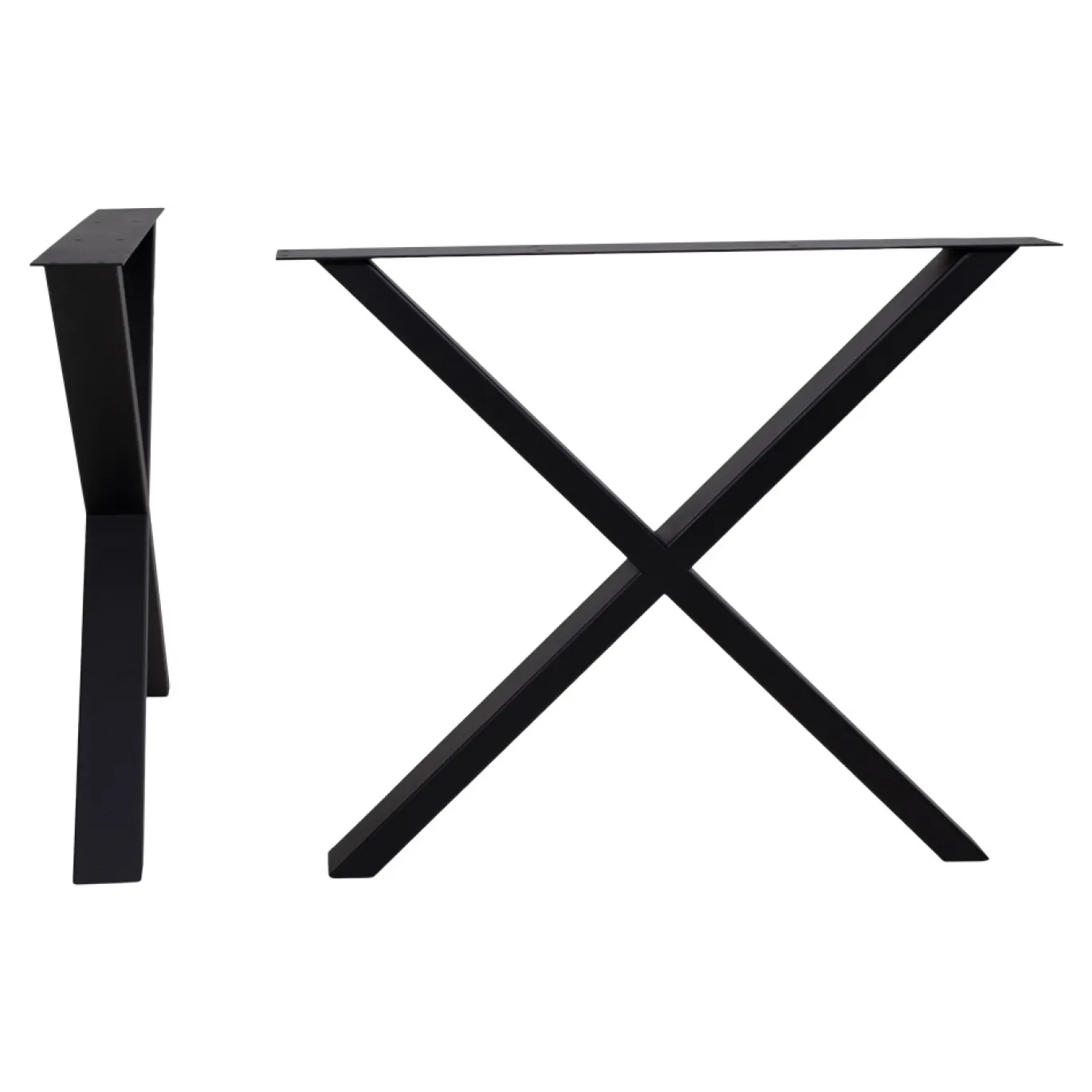 House Nordic Eettafel Nimes X-Poten Zwart