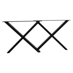 House Nordic Eettafel Nimes X-Poten Zwart