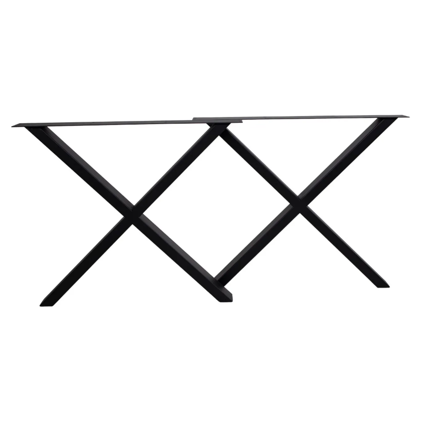 House Nordic Eettafel Nimes X-Poten Zwart