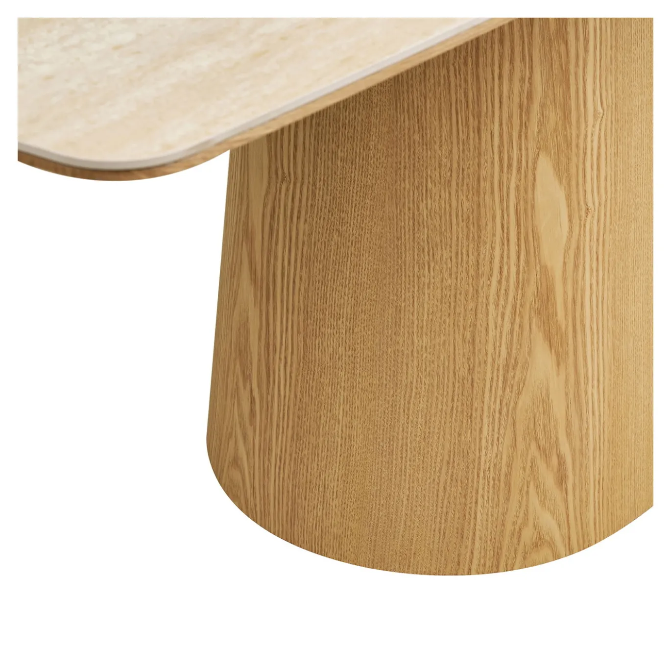 House Nordic Eettafel Noli Travertin/Essenfineer Naturel 200cm
